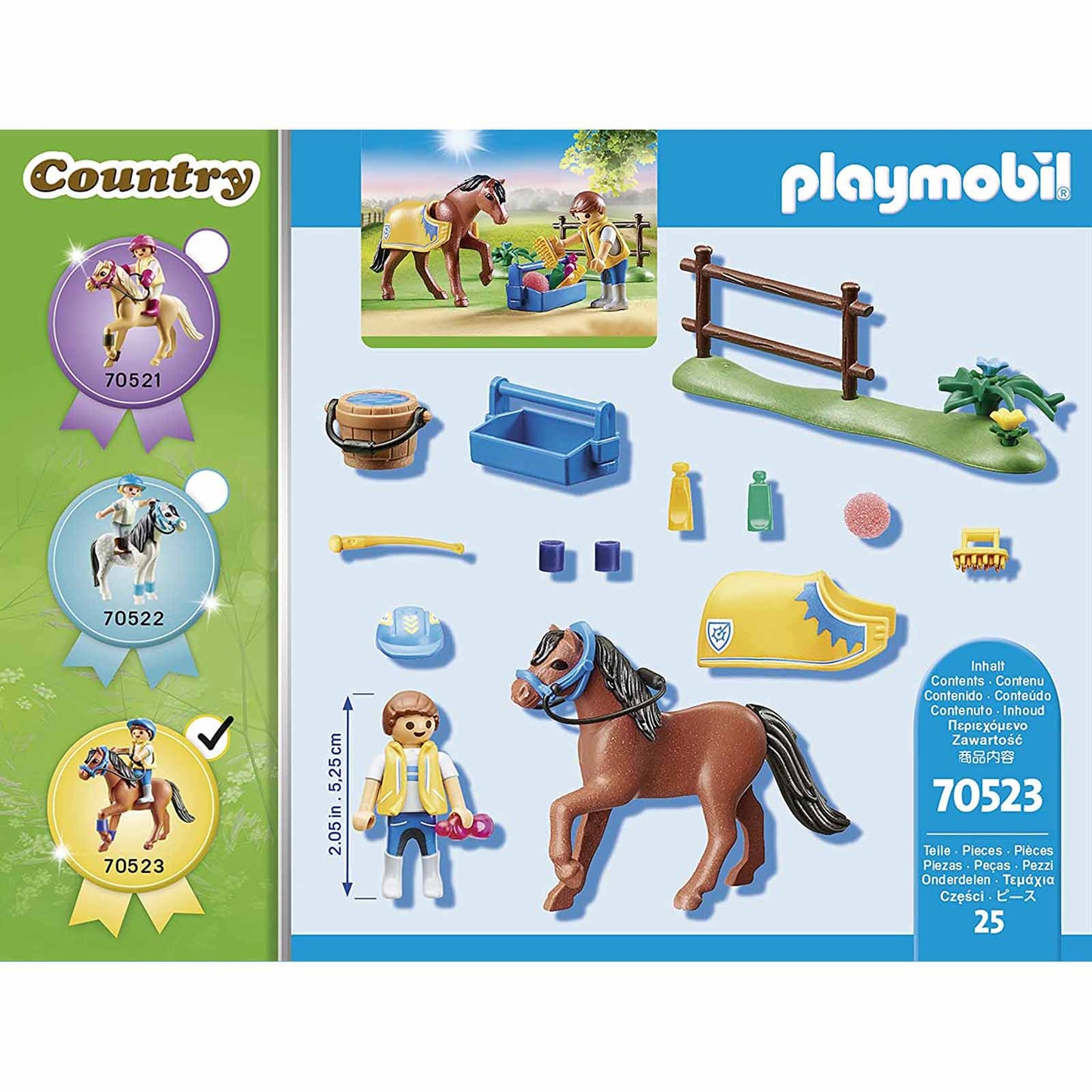 Playmobil Country Collectible Welsh Pony Building Set 70523