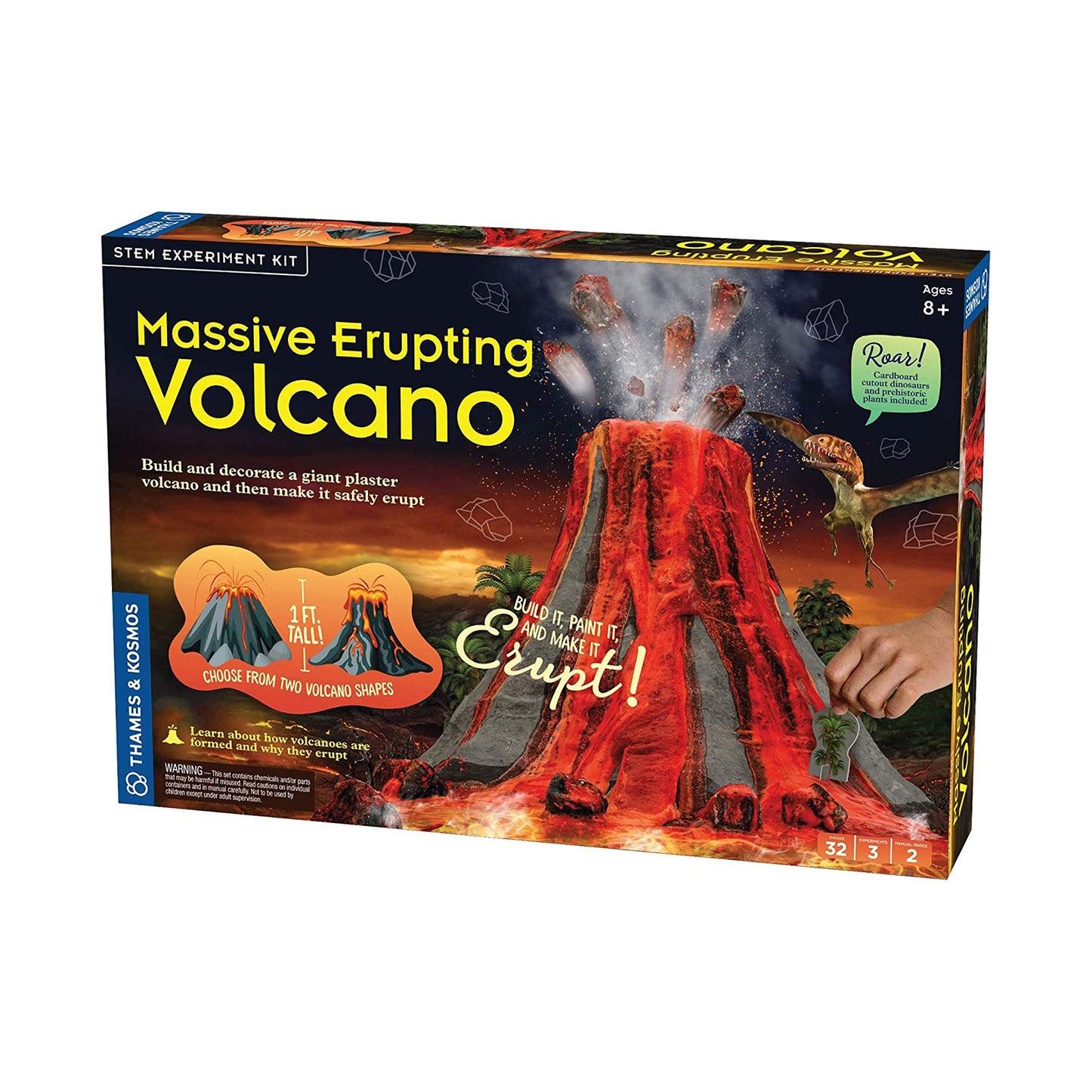 Thames And Kosmos STEM Massive Erupting Volcano Kit