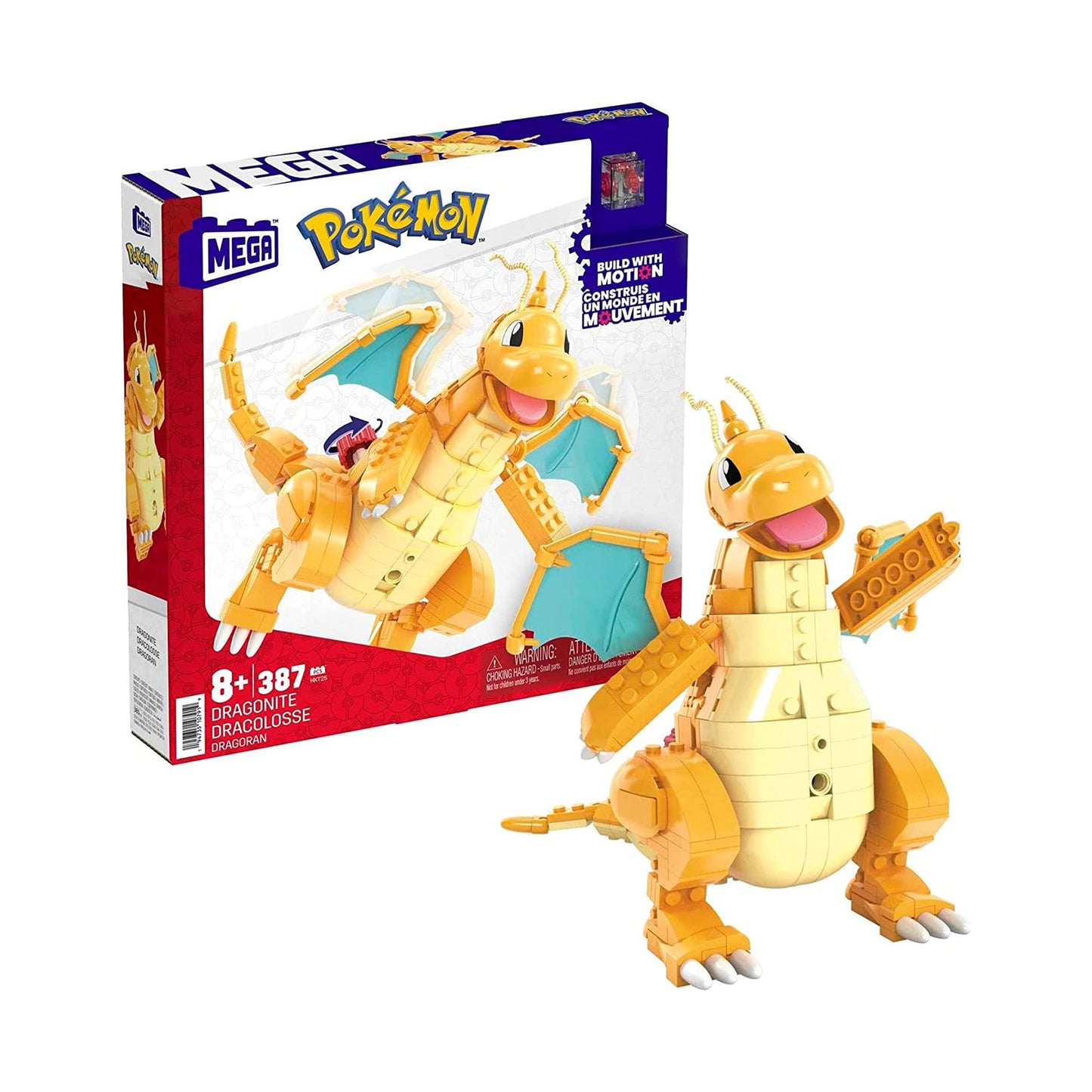 MEGA Pokemon Dragonite Building Set