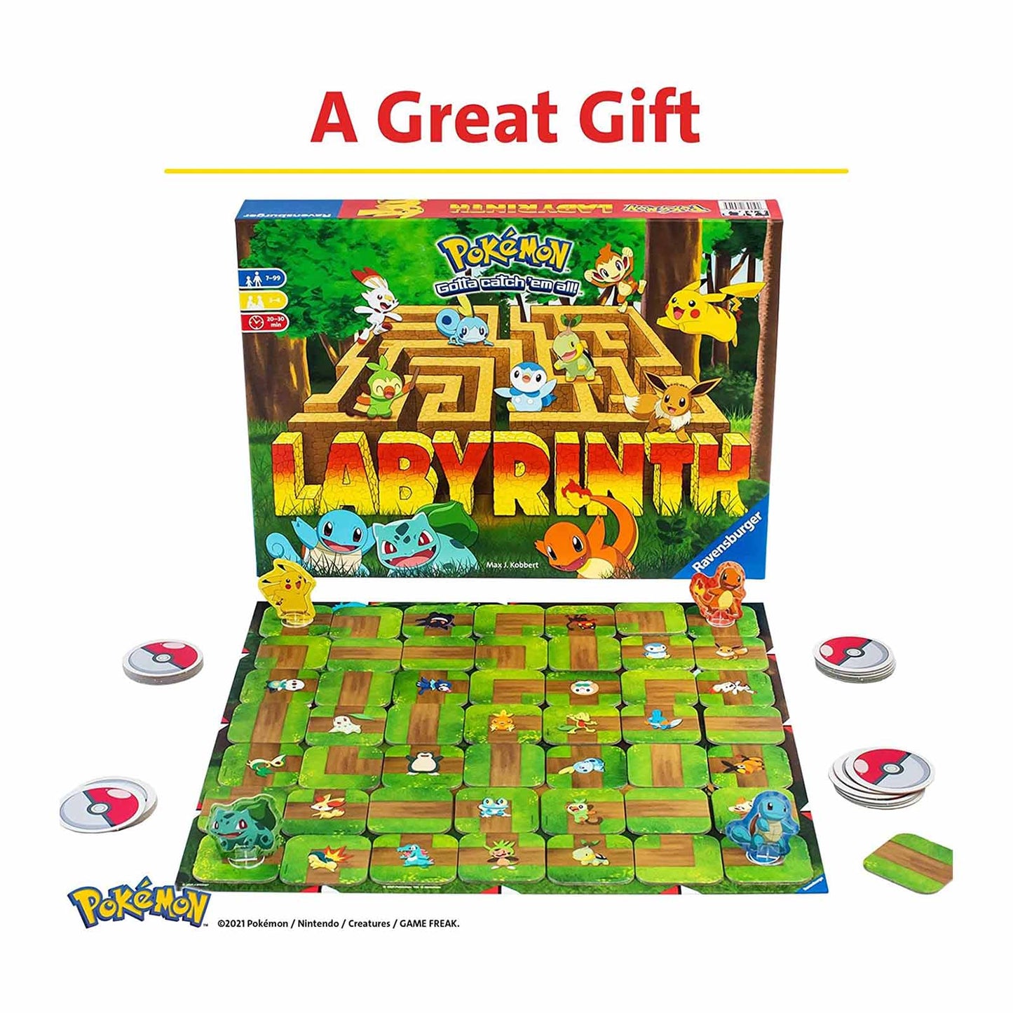 Ravensburger Pokemon Labyrinth Board Game