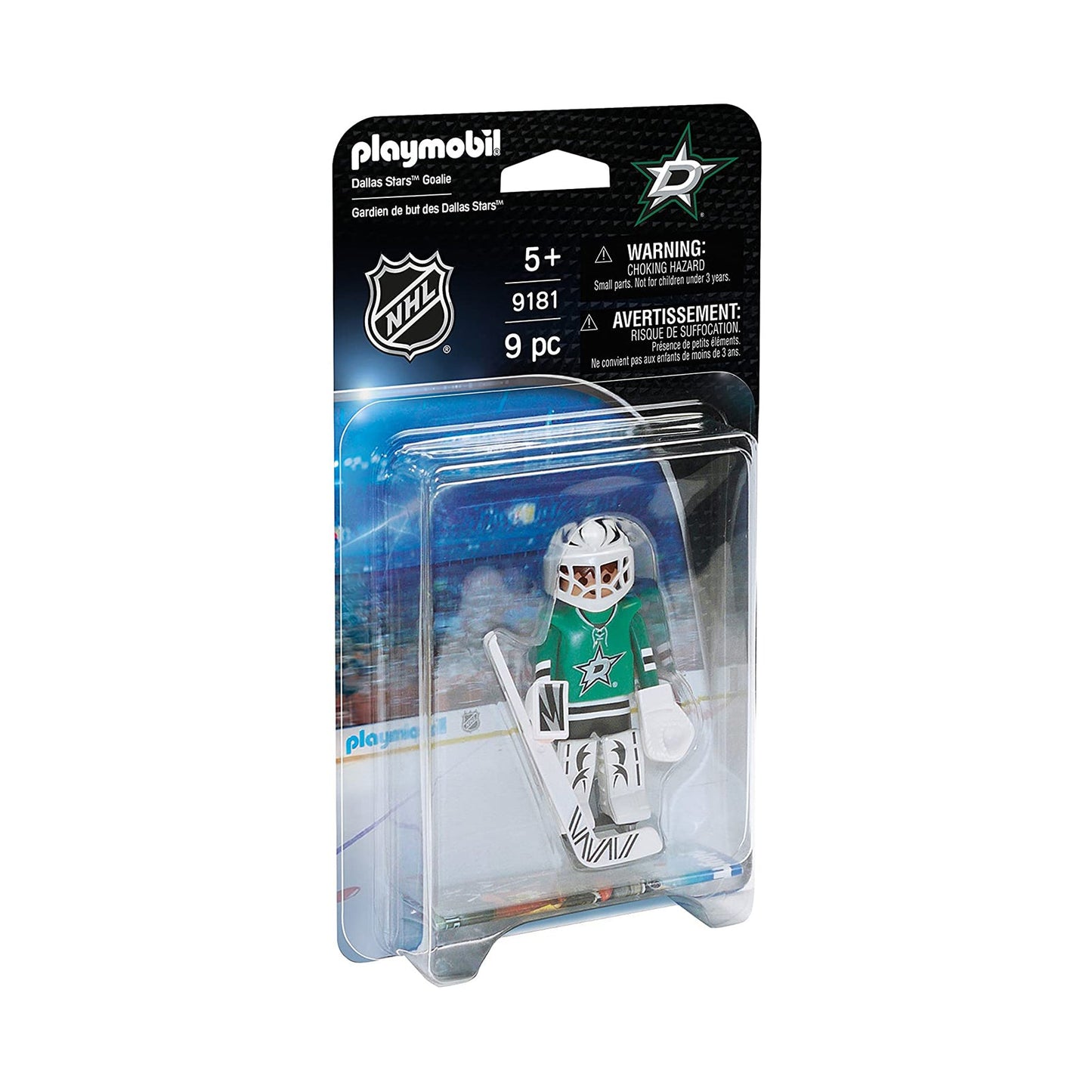 Playmobil NHL Dallas Stars Goalie Player Figure 9181