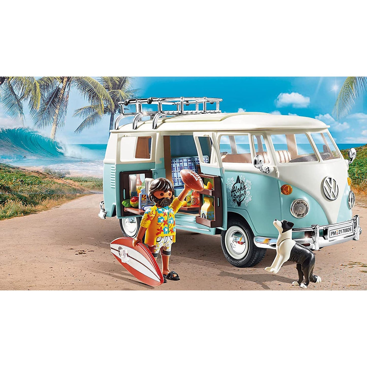 Playmobil Limited Edition Volkswagen T1 Camping Bus Set 70826