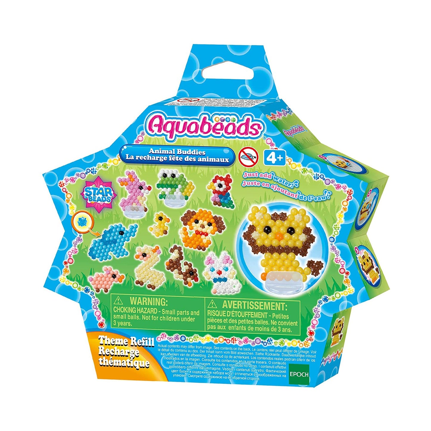 Aquabeads Animal Buddies Theme Refill Set