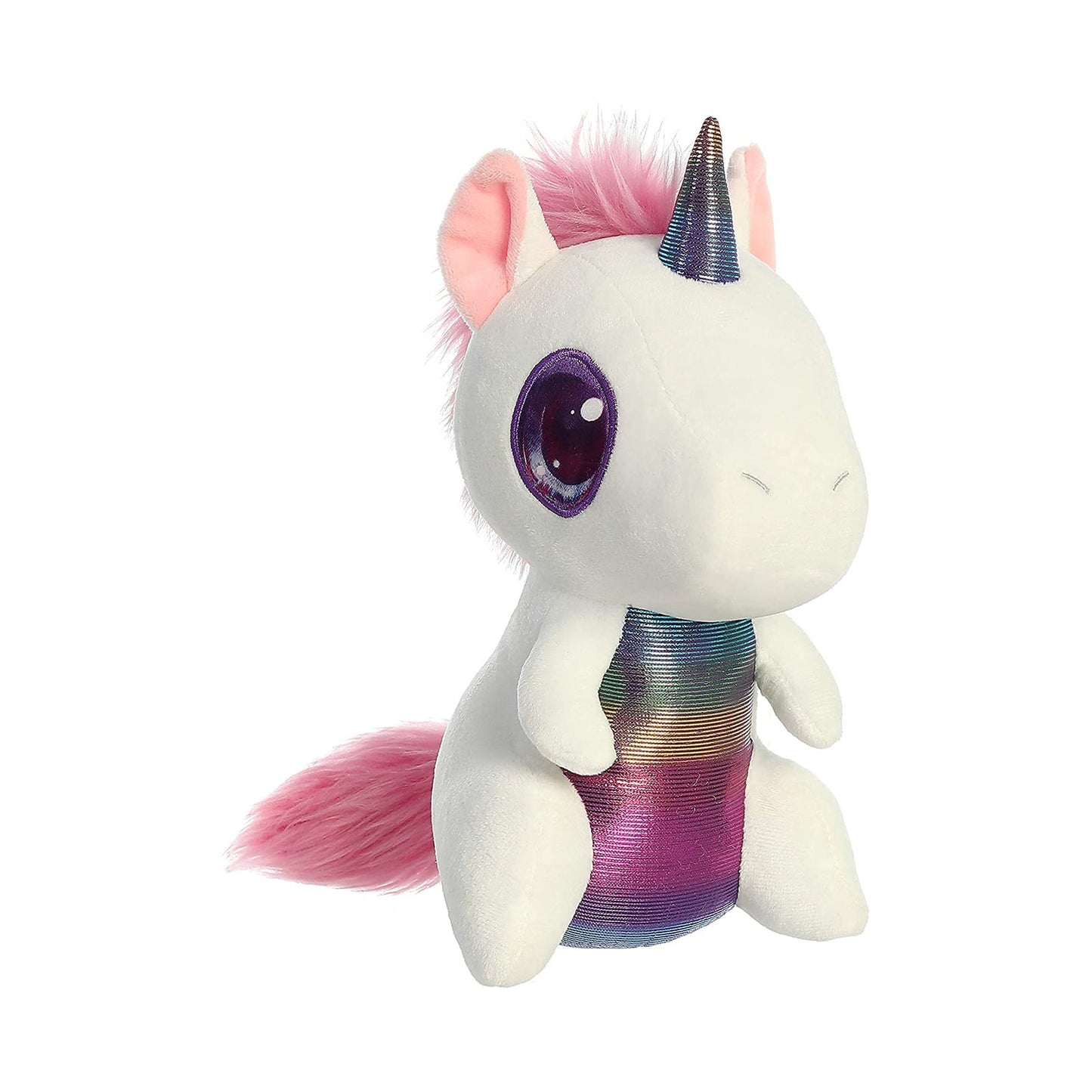 Aurora Light-Up Cuties Starbright Unicorn 9 Inch Plush Figure