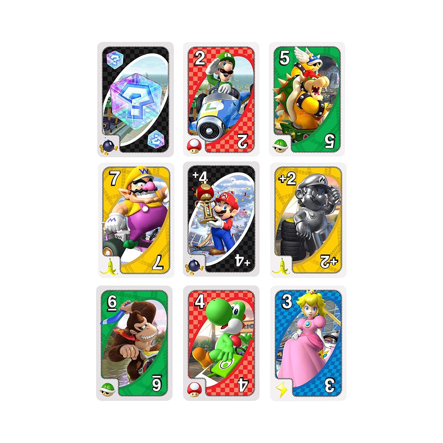 Uno Mario Kart The Card Game