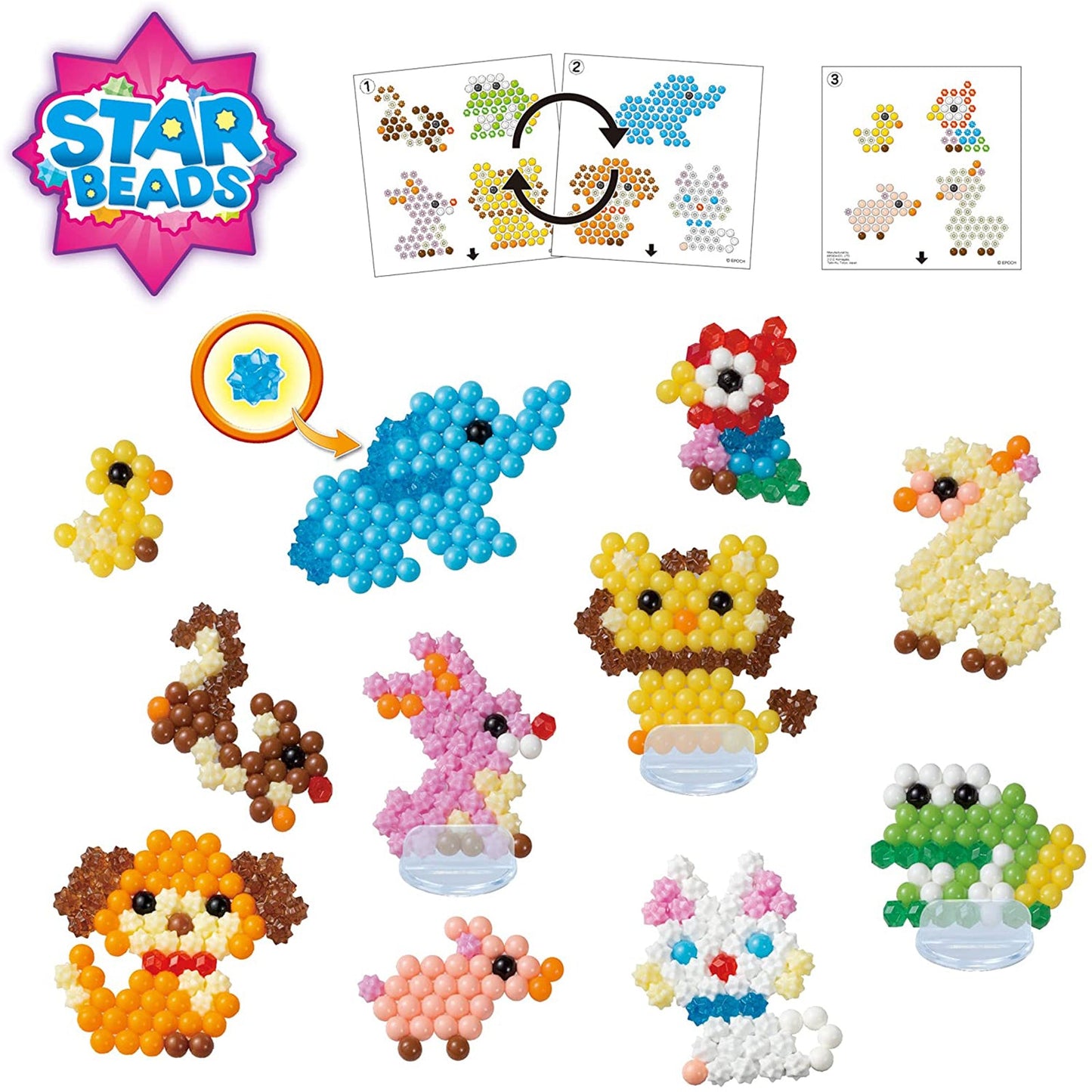 Aquabeads Animal Buddies Theme Refill Set