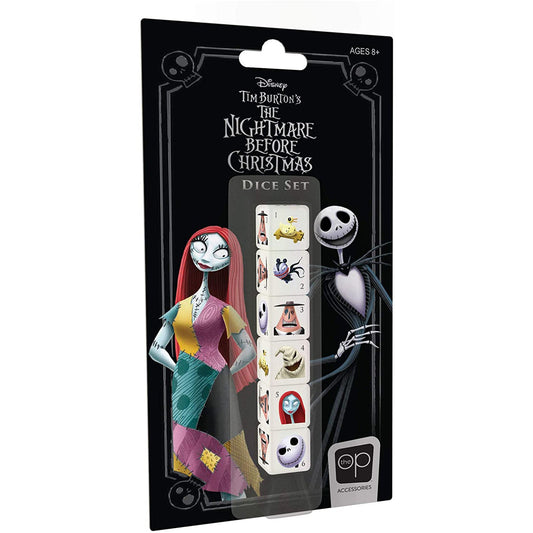 USAopoly Nightmare Before Christmas 6 Piece Dice Set