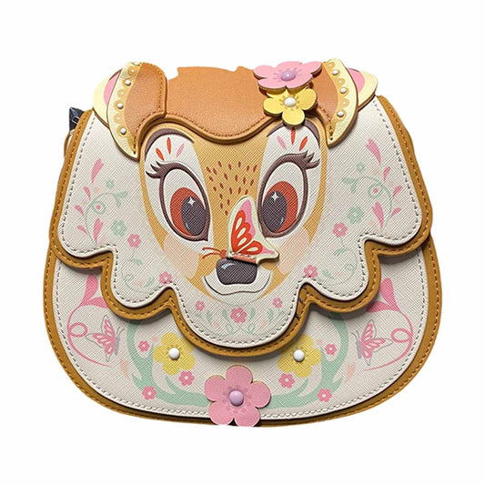 Danielle Nicole Disney Bambi Scallop Saddle Crossbody Bag