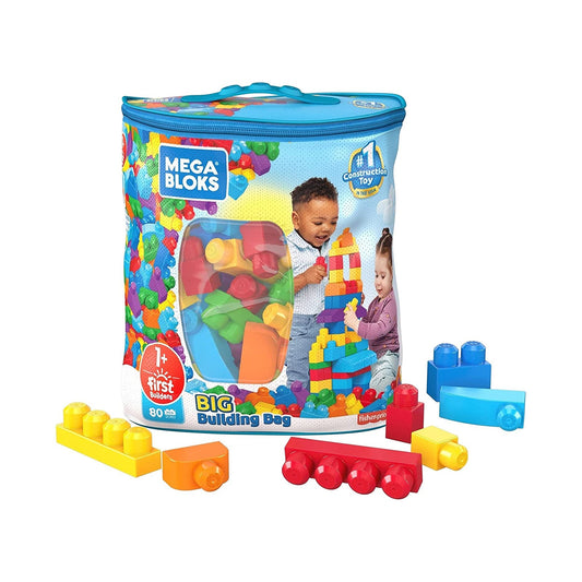 Mega Bloks First Builders 80 Piece Blue Bag