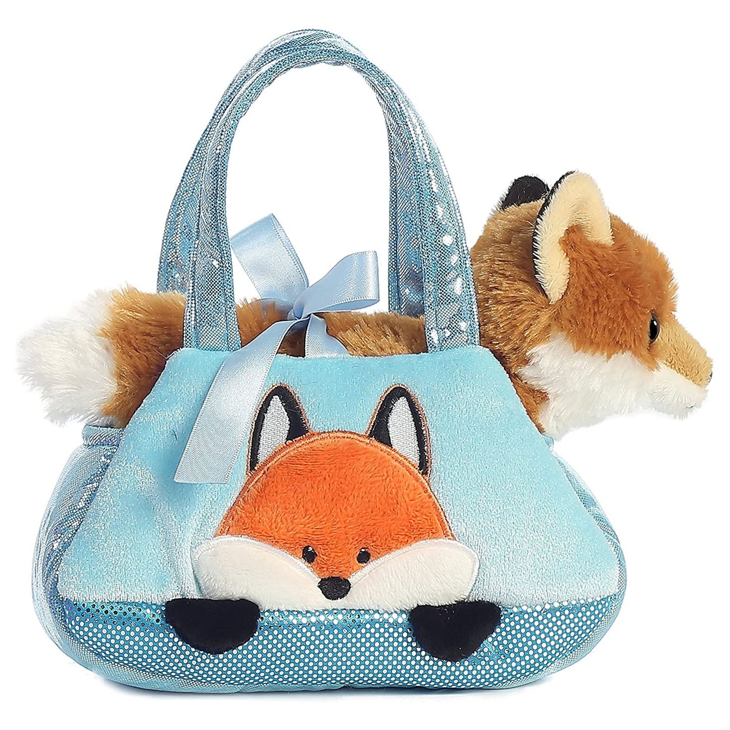 Aurora Peek-A-Boo Fox 7 Inch Plush Figure