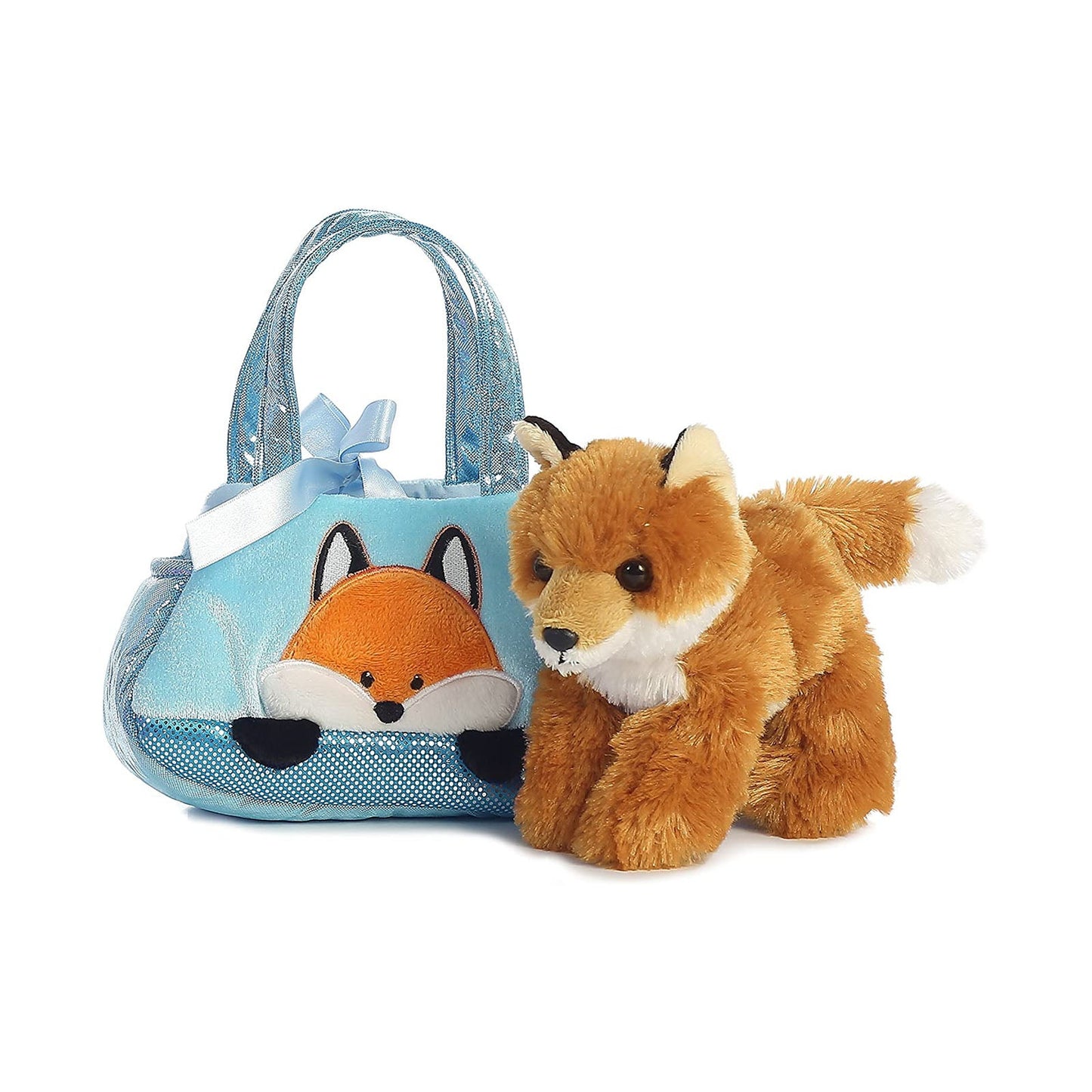 Aurora Peek-A-Boo Fox 7 Inch Plush Figure