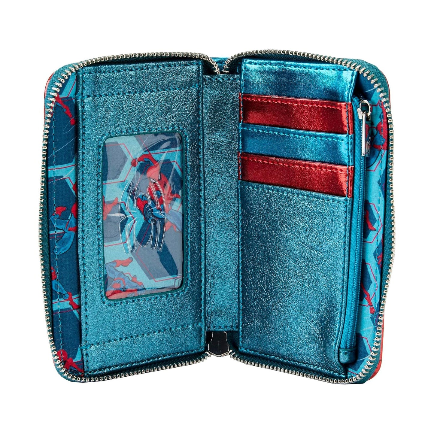 Loungefly Marvel Spider-Man Shine Zip Around Wallet