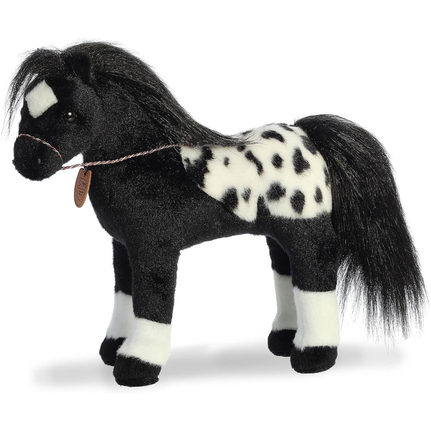 Aurora Breyer Showstoppers Black Appaloosa 13 Inch Plush Figure