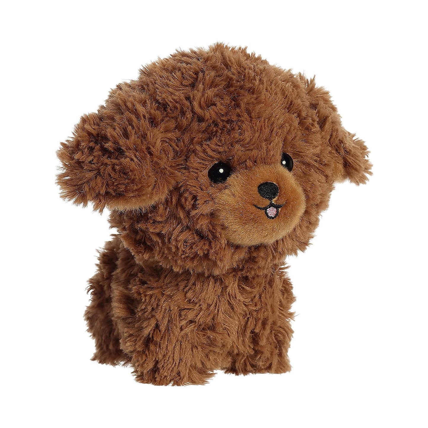 Aurora Brown Poodle 7 Inch Plush