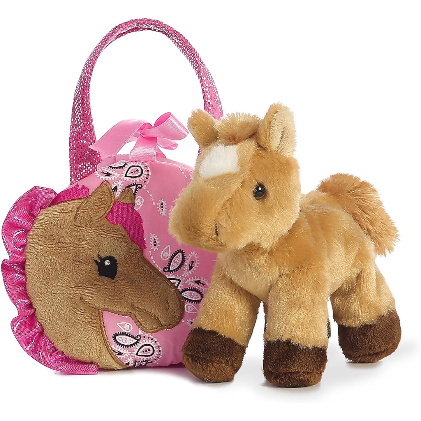 Aurora Fancy Pals Pretty Pony 5.5 Inch Plush Bag Figure