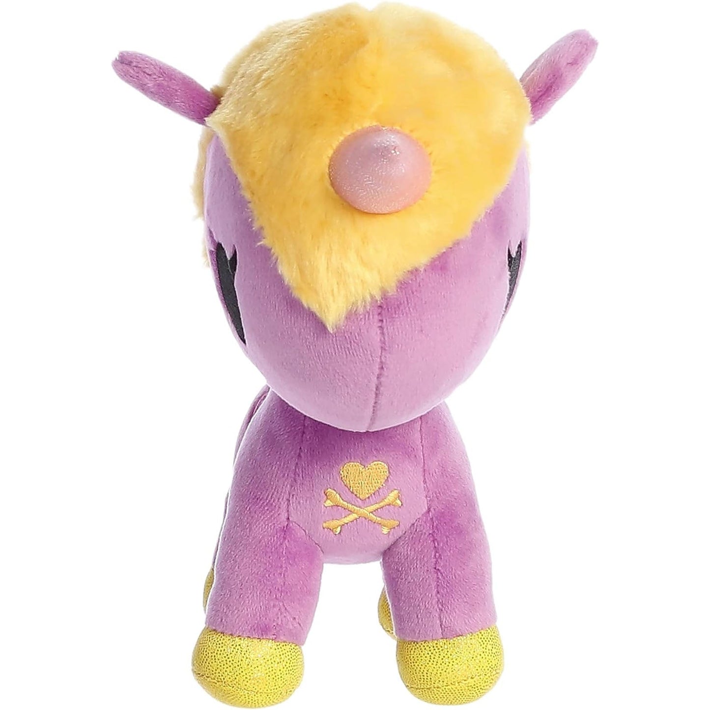 Aurora Flower Power Orchid Unicorn 7.5 Inch Plush Figure