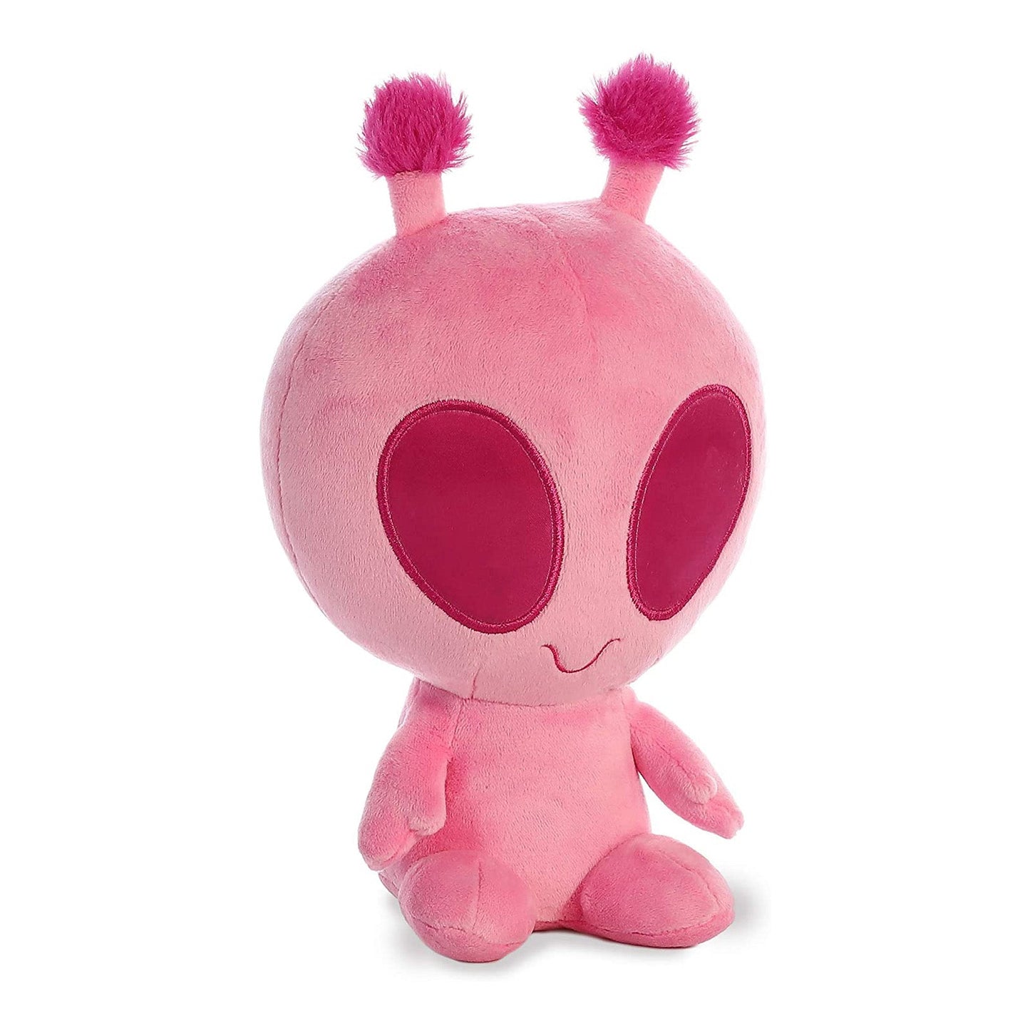 Aurora Galactic Cuties Solar Light Up Alien Pink 8 Inch Plush