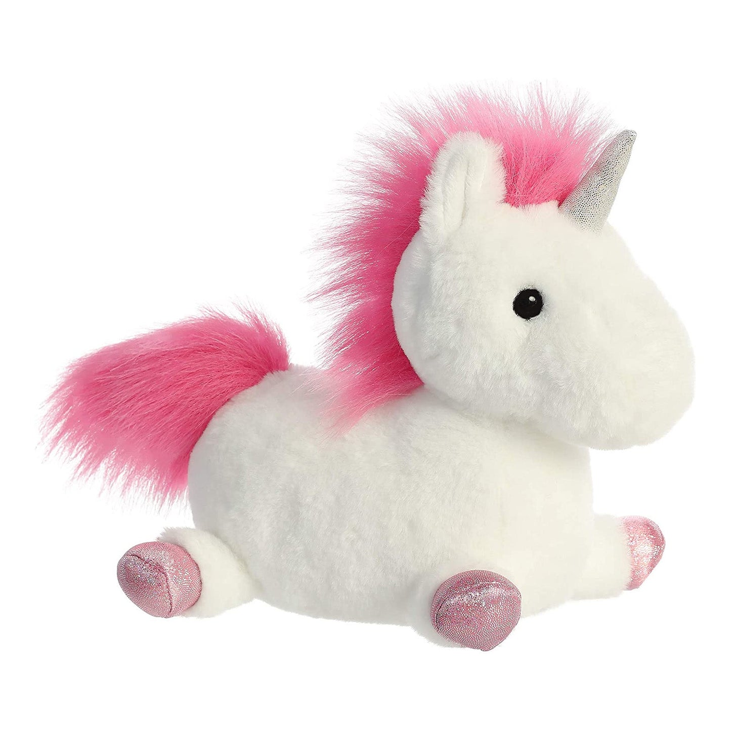 Aurora Macaron Collection DK Pink Unicorn 10 Inch Plush Figure