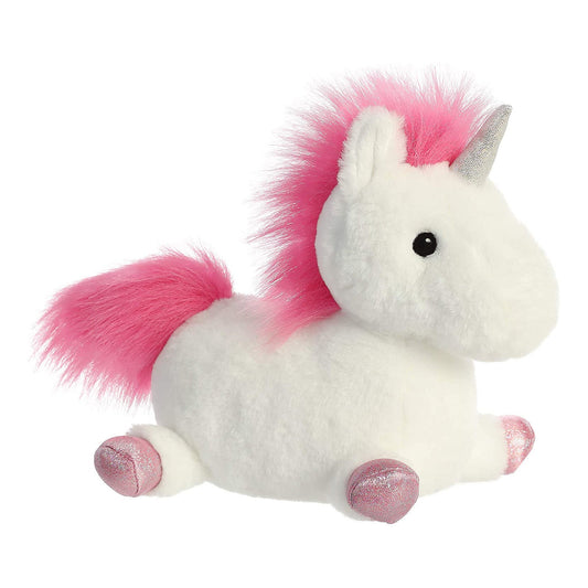 Aurora Macaron Collection DK Pink Unicorn 10 Inch Plush Figure