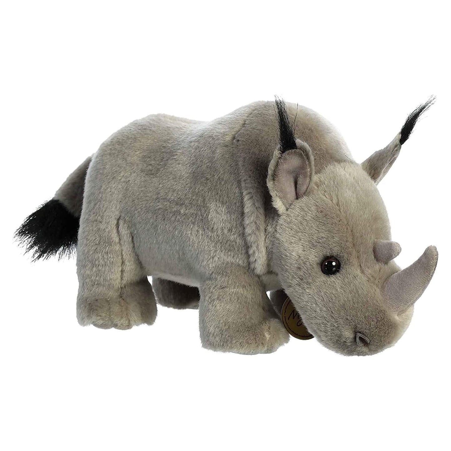 Aurora Miyoni Rhinoceros 10 Inch Plush