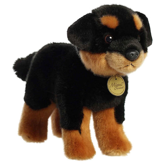 Aurora Miyoni Rottweiler 10  Inch Plush