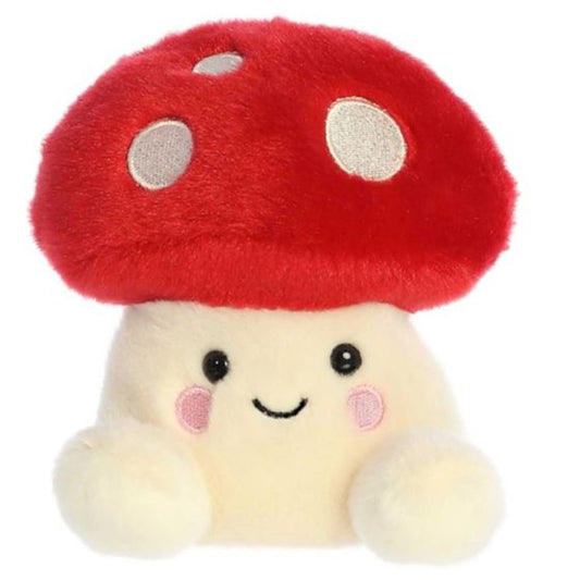 Aurora Palm Pals Amanita Mushroom 5 Inch Plush Figure