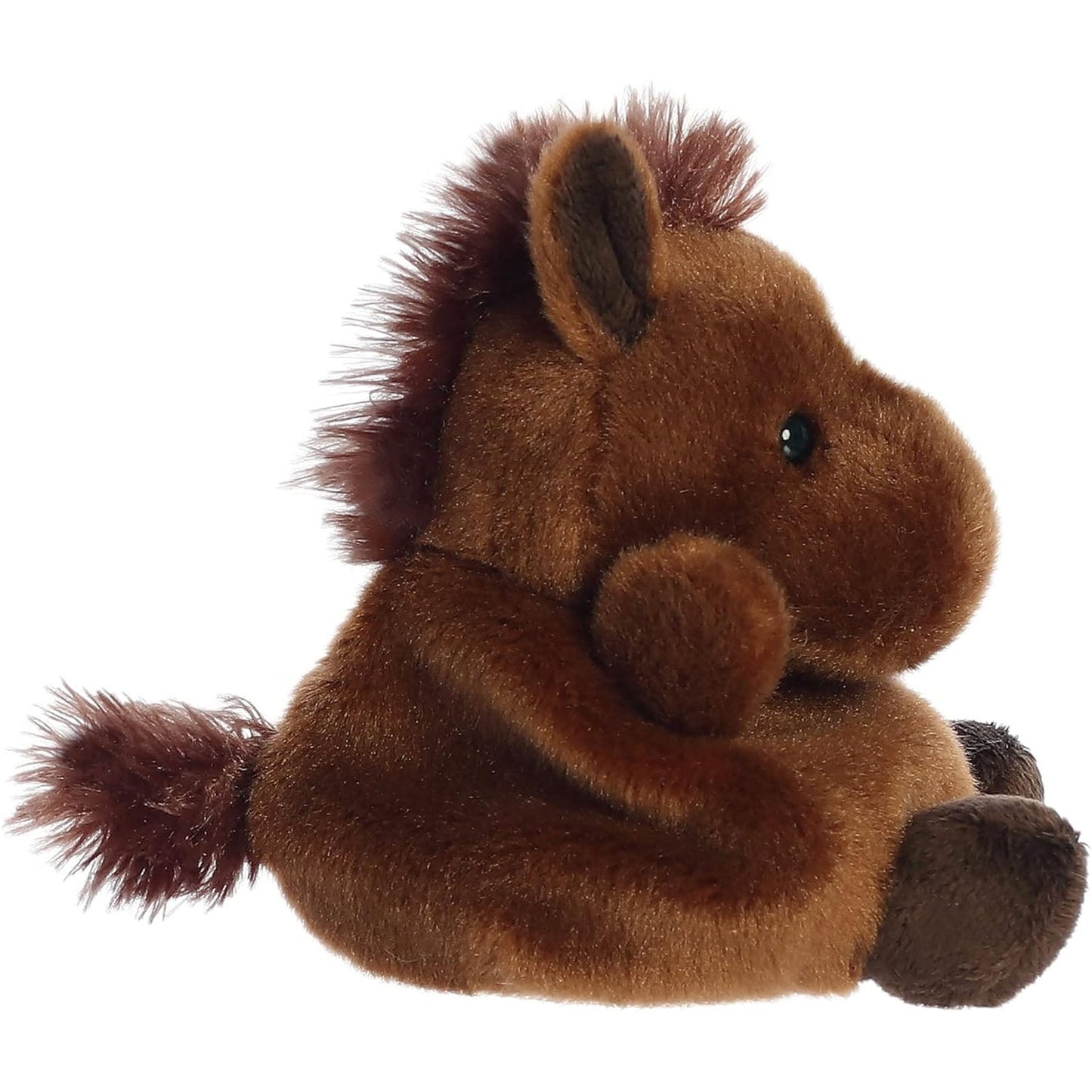 Aurora Palm Pals Truffle Brown Horse 5 Inch Plush Figure