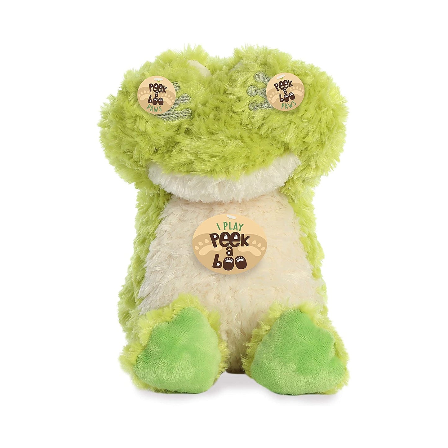 Aurora Peek A Boo Frog 12 Inch Plush Figure