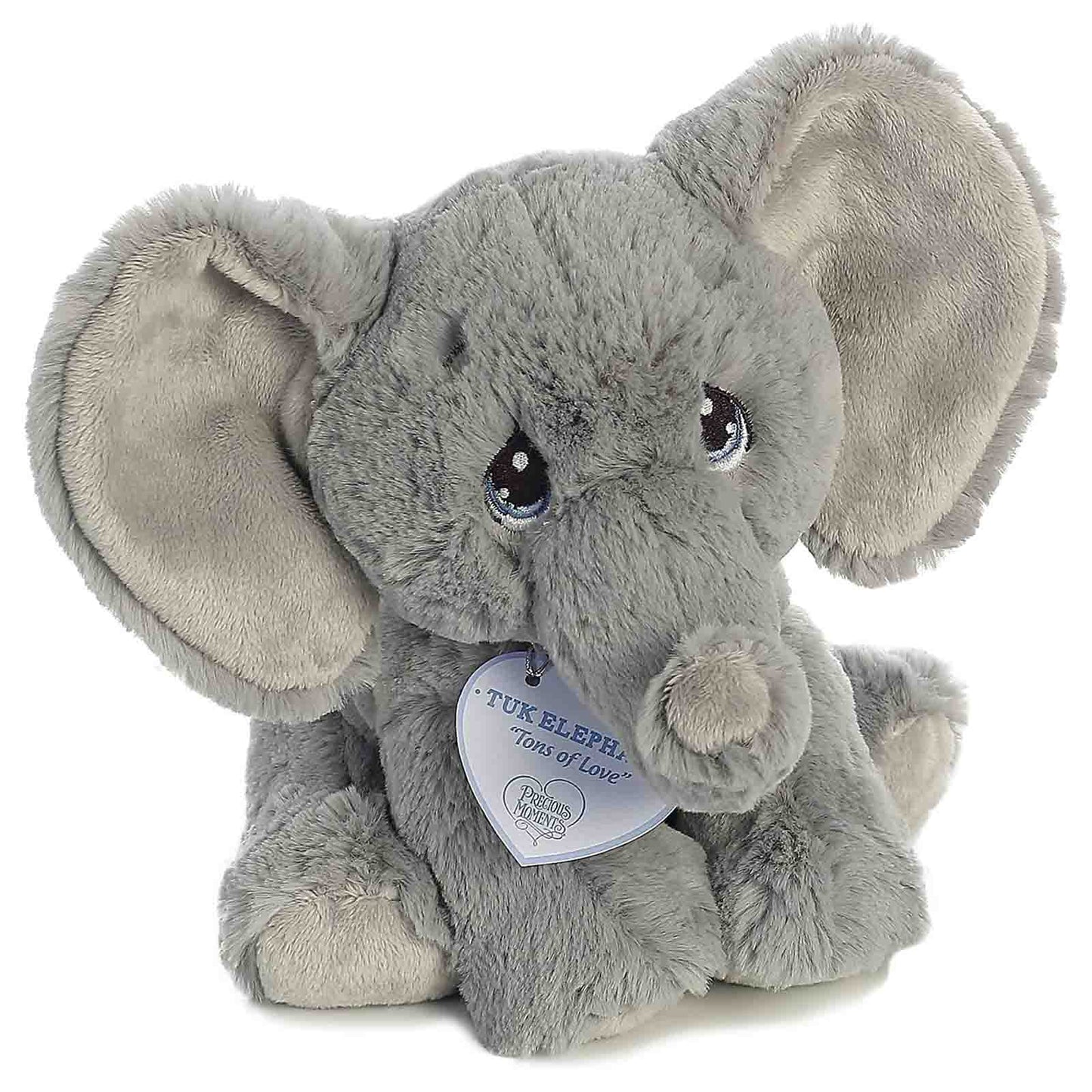 Aurora Precious Moment Tuk Elephant 8.5 Inch Plush Figure