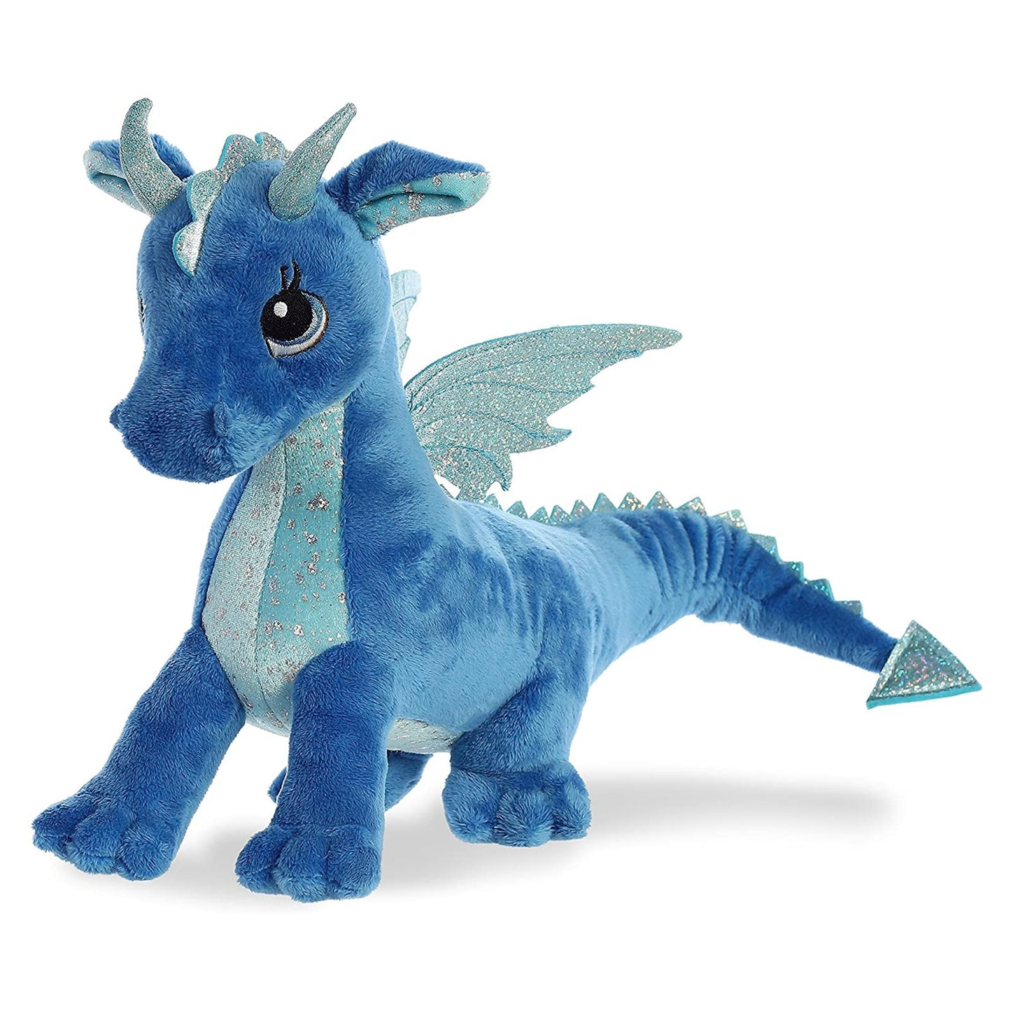 Aurora Sparkle Tales Indigo Dragon 12 Inch Plush