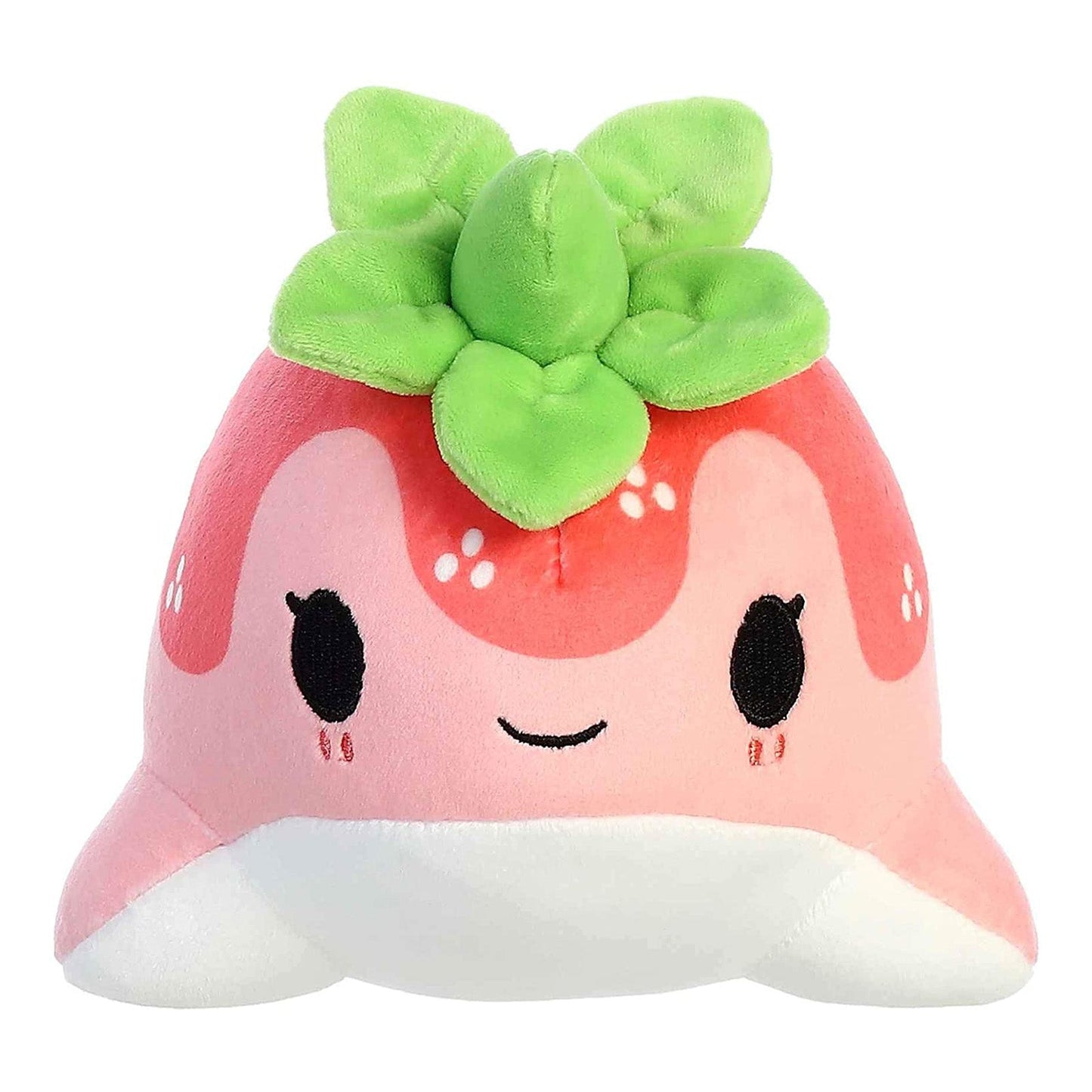 Aurora Strawberry Nomwhal 7  Inch Plush Figure