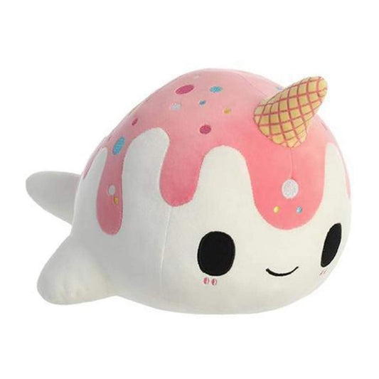 Aurora Vanilla Berry Nomwhal 12.5 Inch Plush Figure