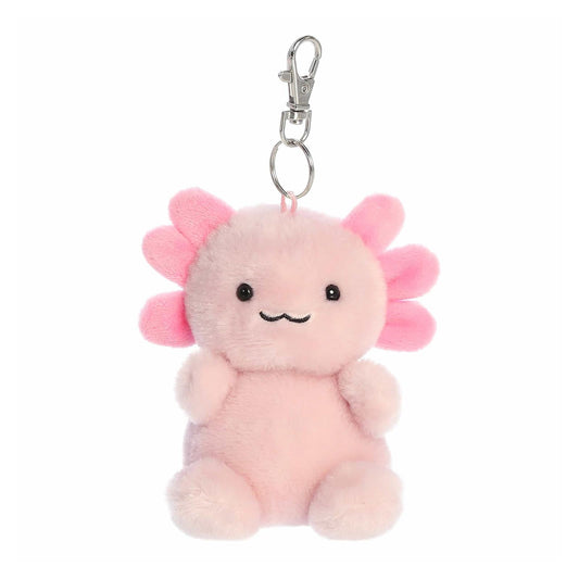 Aurora Palm Pals Ax Axolotl 4 Inch Plush Figure Clip On