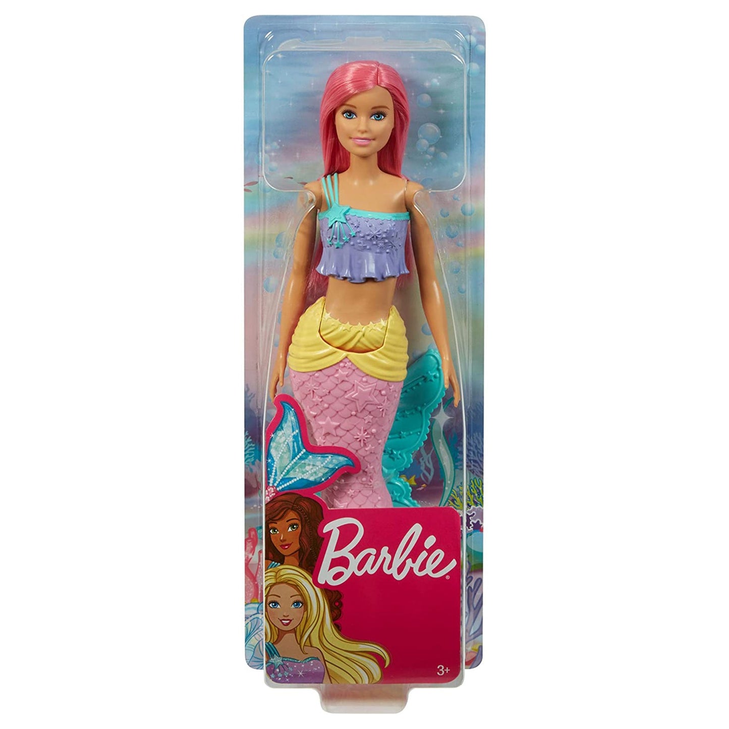 Barbie Mermaid Pink Hair Doll