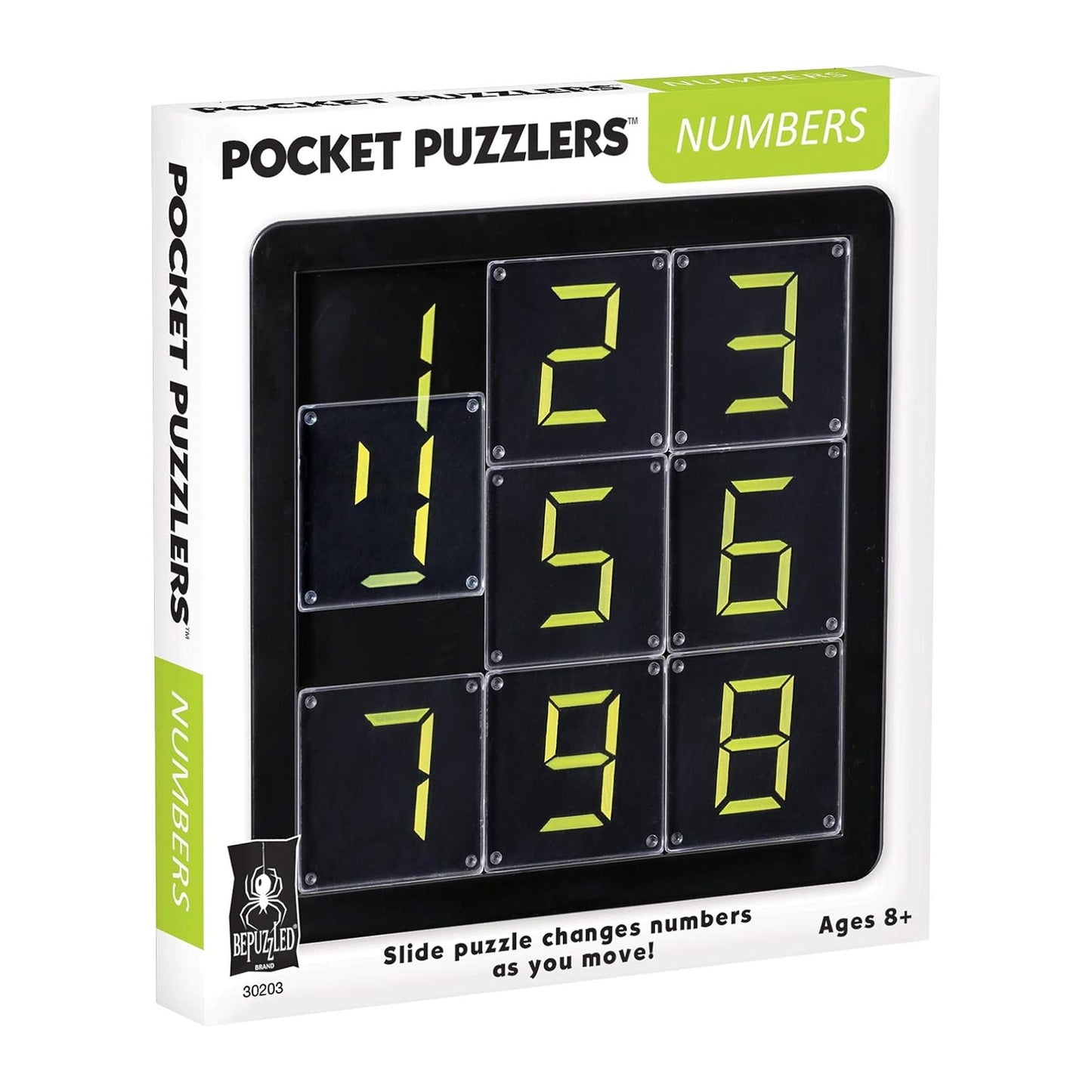 BePuzzled Pocket Puzzlers Number Puzzle