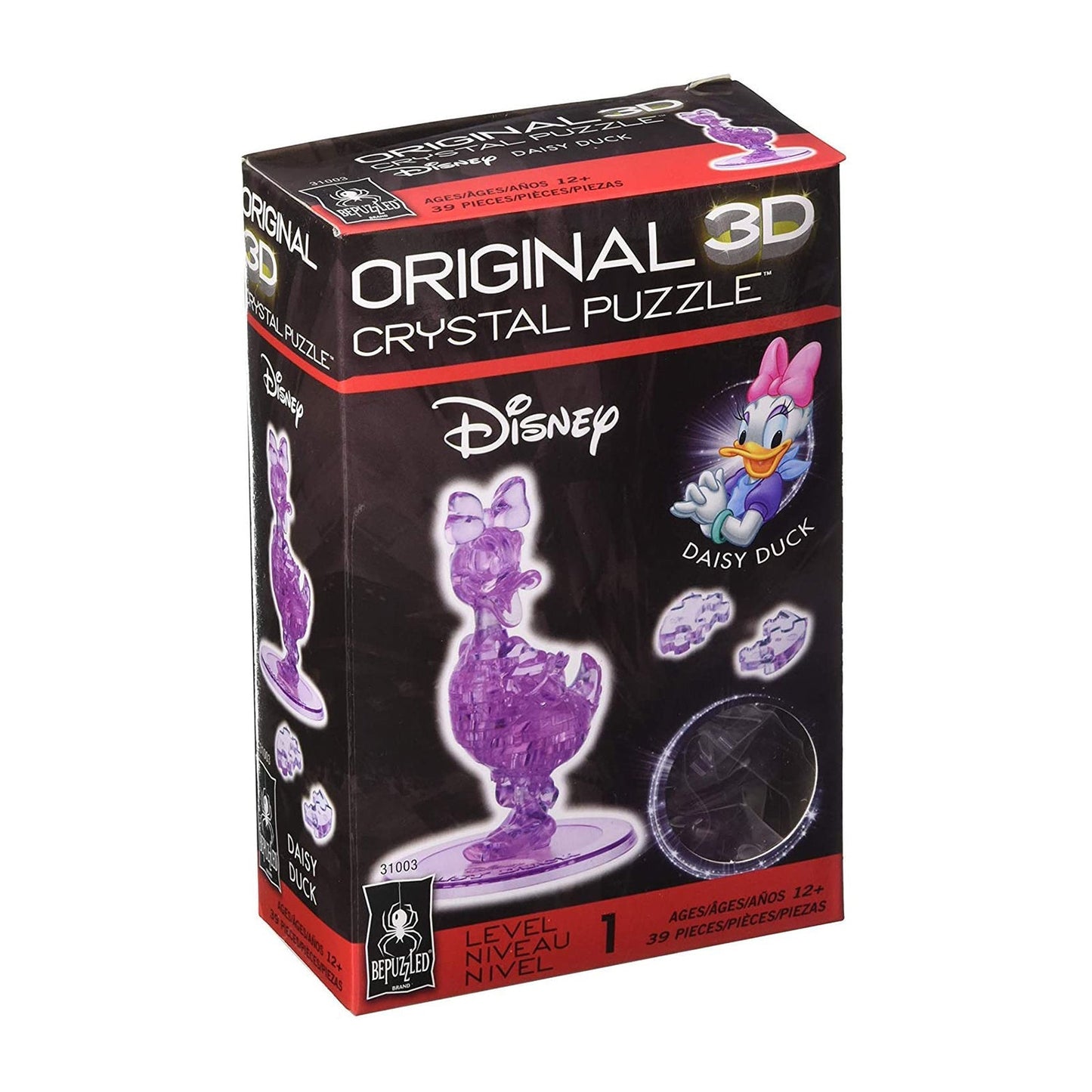 Bepuzzled Disney Daisy Duck Level 1 3D Crystal Puzzle