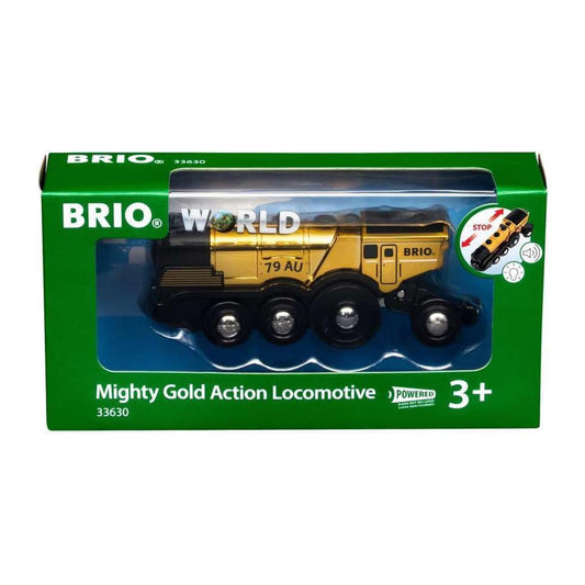 Brio Mighty Gold Action Locomotive