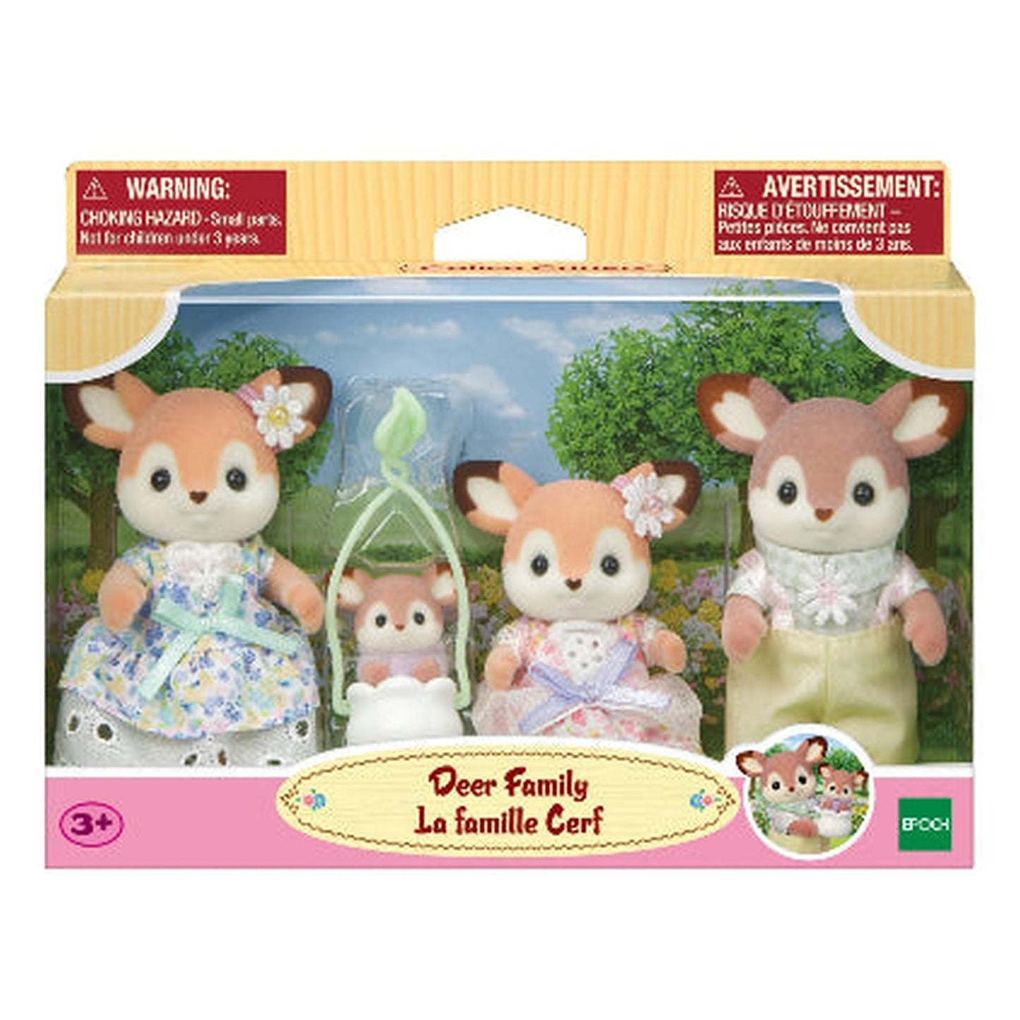 Calico Critters Deer Family Figure Set CC2294