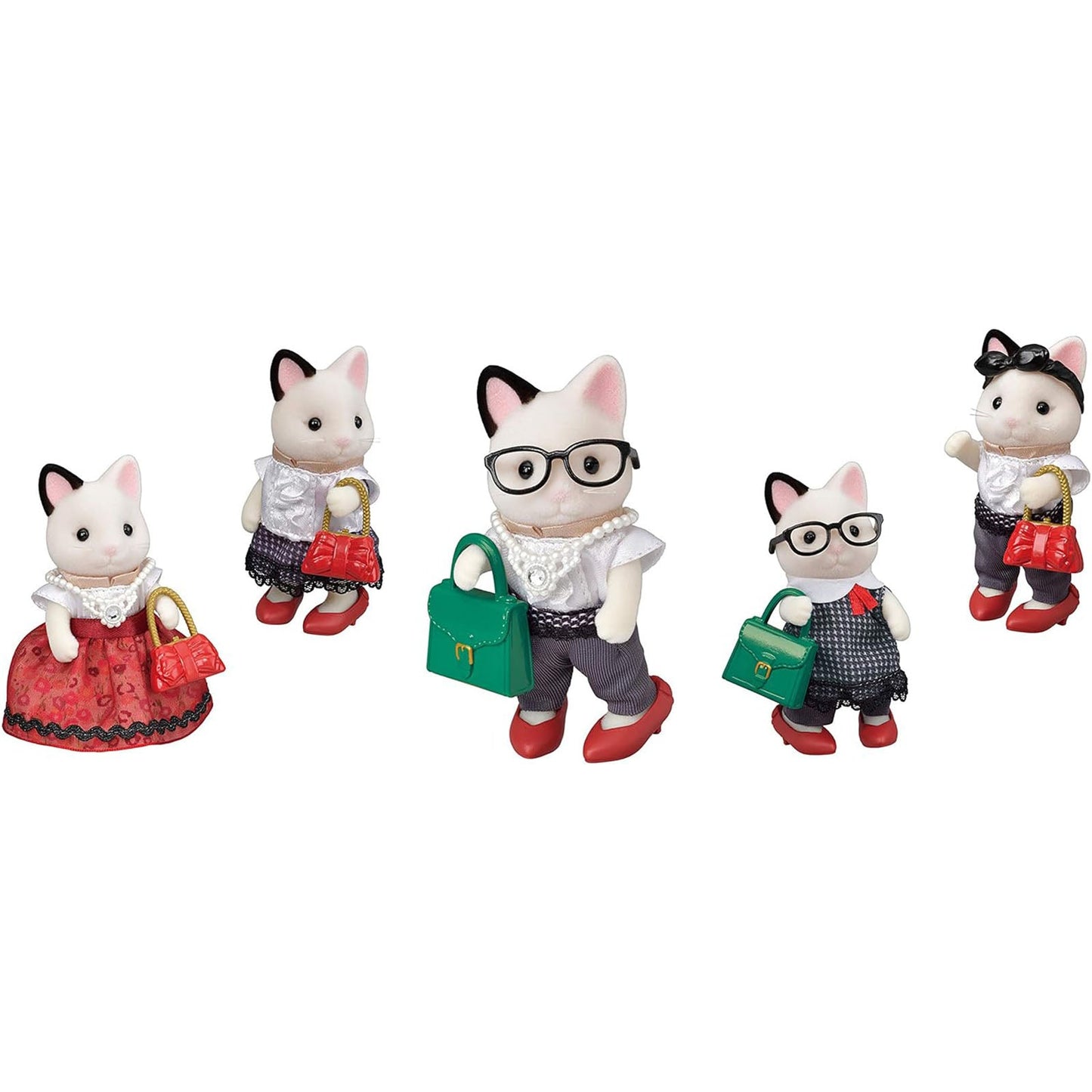 Calico Critters Fashion Tuxedo Cat Play Set