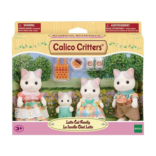 Calico Critters Latte Cat Family Figure Set CC2161