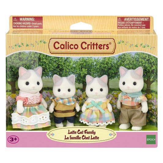 Calico Critters Latte Cat Family Figure Set CC2291