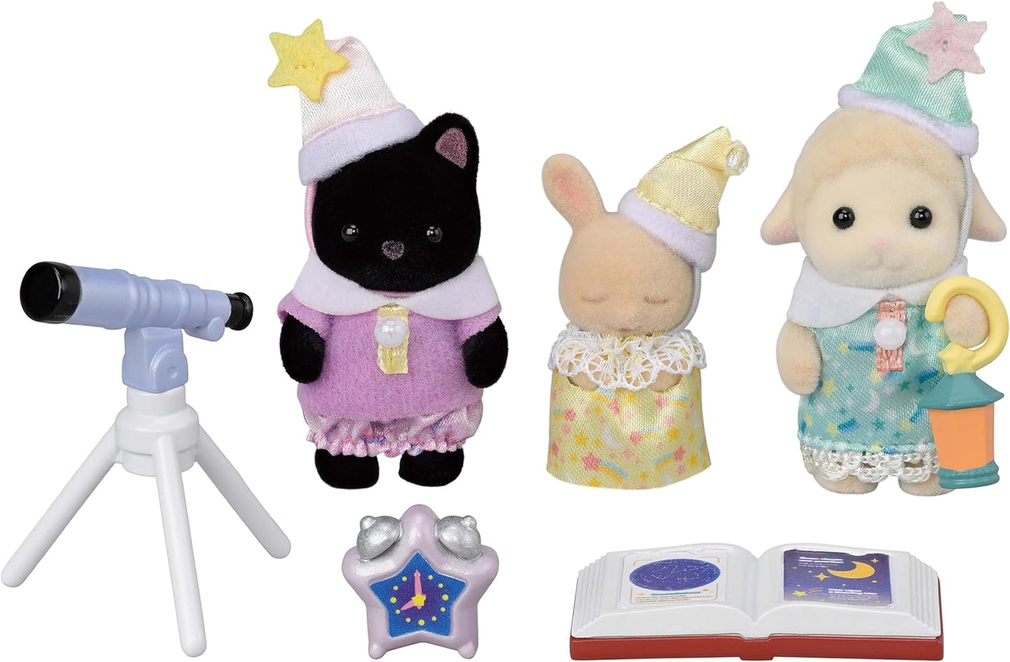 Calico Critters Nursery Friends Sleepover Party Trio Set CC2173