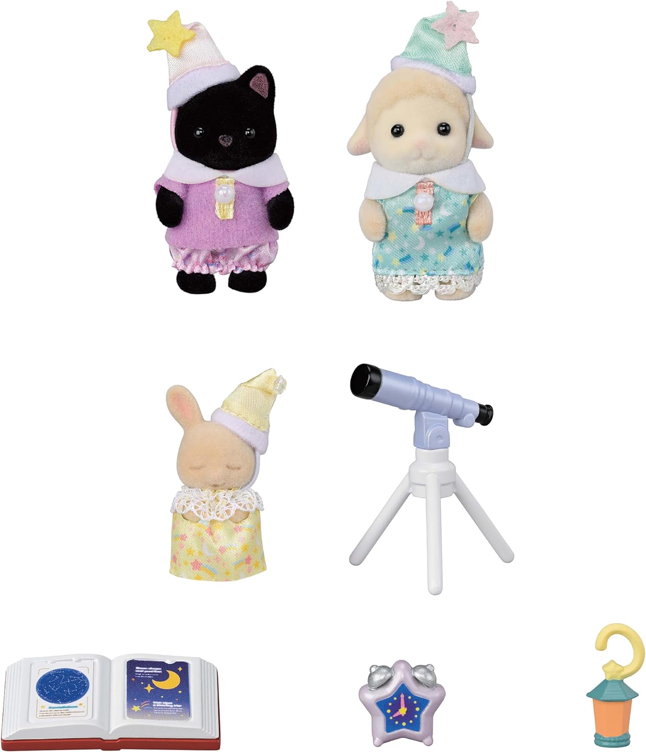 Calico Critters Nursery Friends Sleepover Party Trio Set CC2173