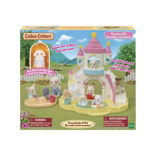 Calico Critters Nursery Sandbox And Pool Accessory Set