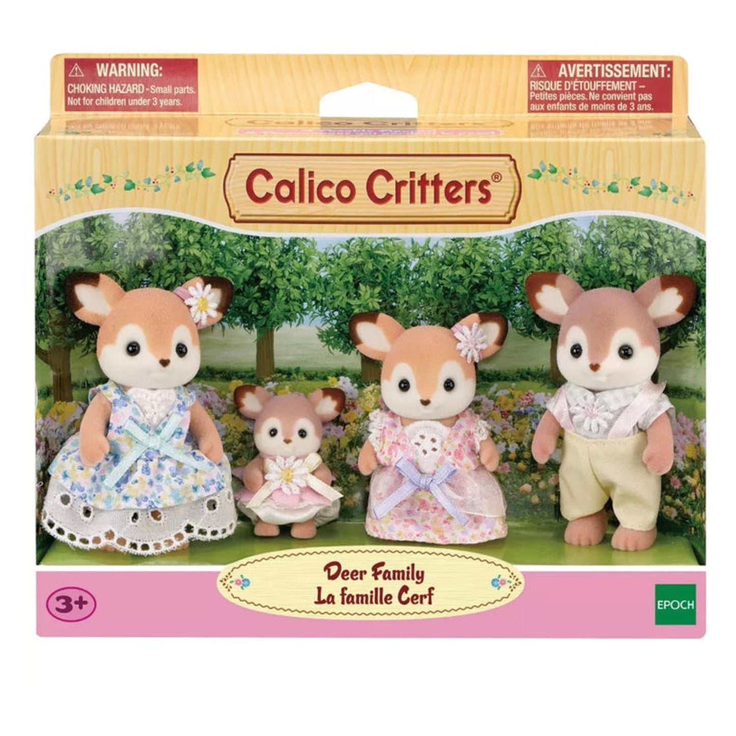 Calico Critters Deer Family Figure Set CC2294