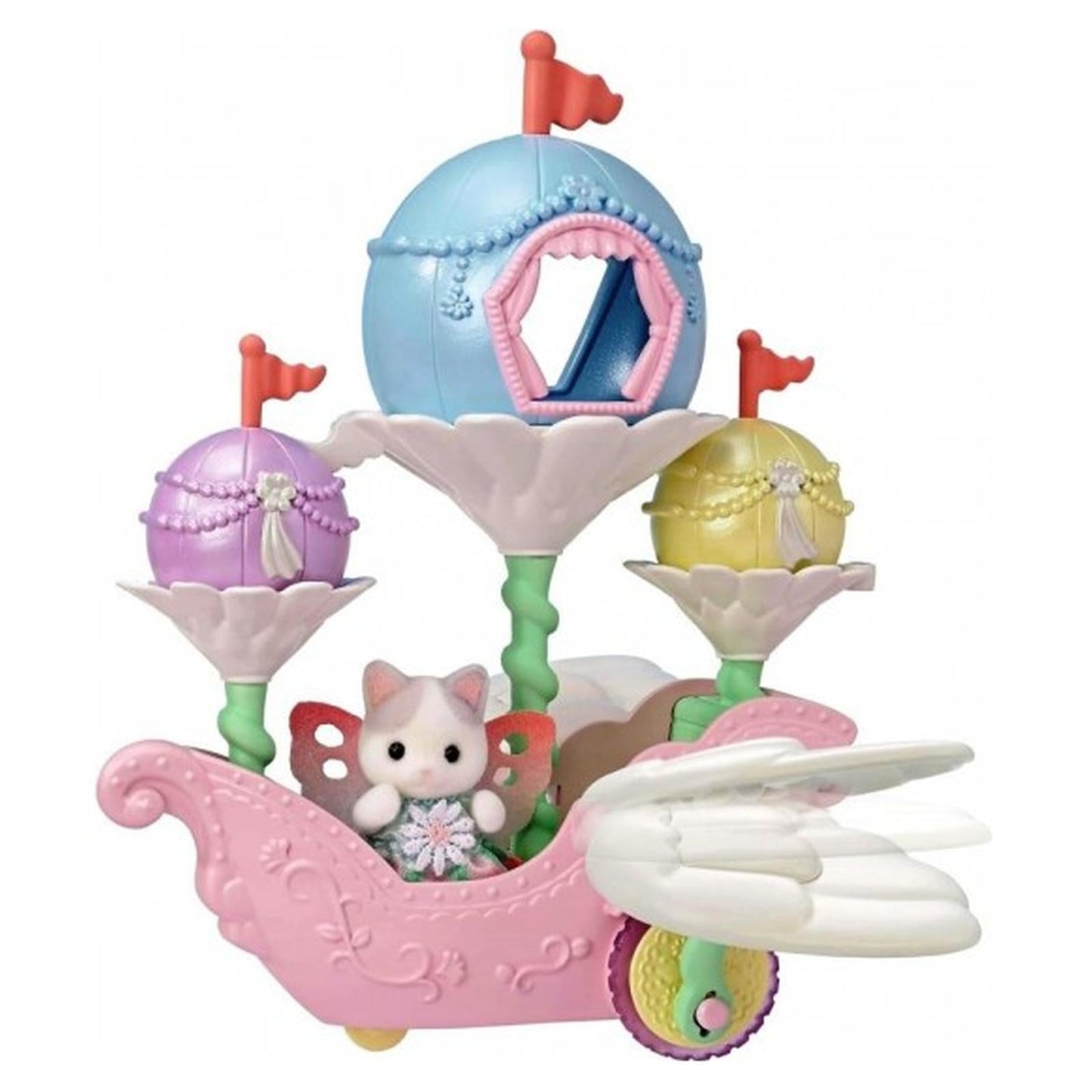 Calico Critters Floral Fantasy Skyship Figure Set