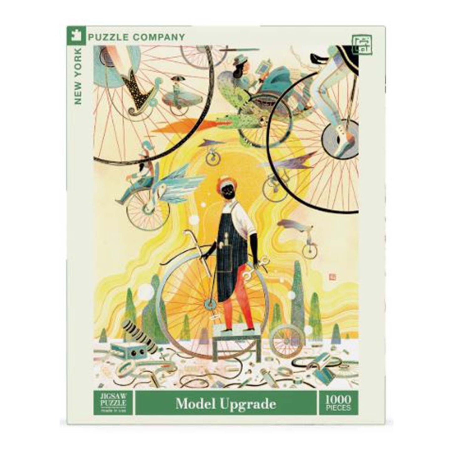 New York Puzzle Model Upgrade 1000 Piece Jigsaw Puzzle
