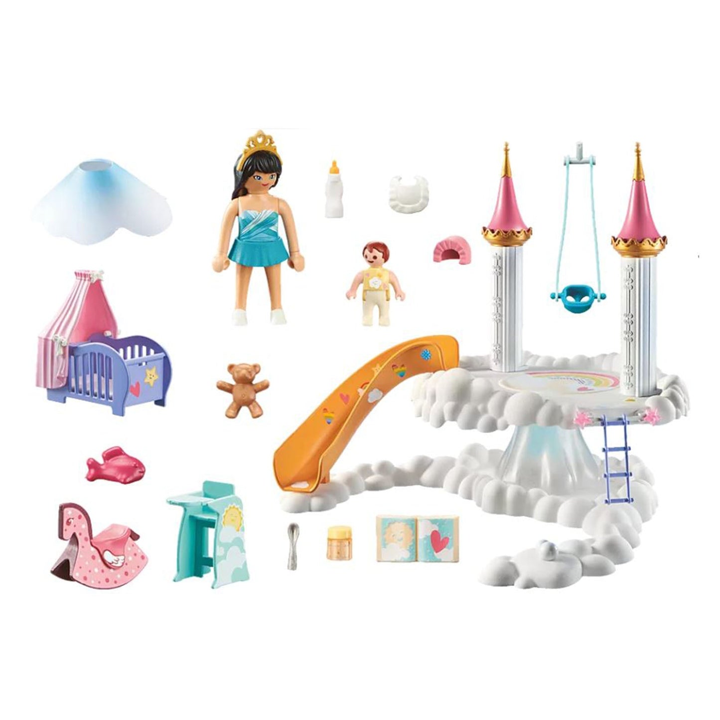 Playmobil Princess Magic Baby Cloud In The Clouds Building Set 71360