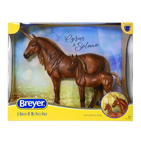 Breyer A Horse Of My Very Own Cyrus And Solana Unicorn And Foal Figure