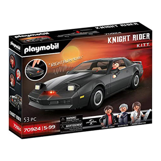 Playmobil Knight Rider KITT Vehicle Building Set